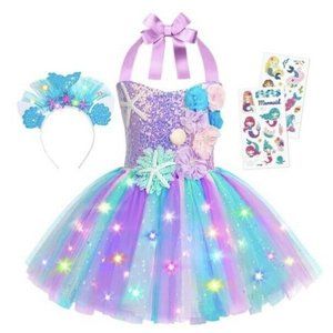 Stopklas Girl Mermaid Costume Mermaid Tutu